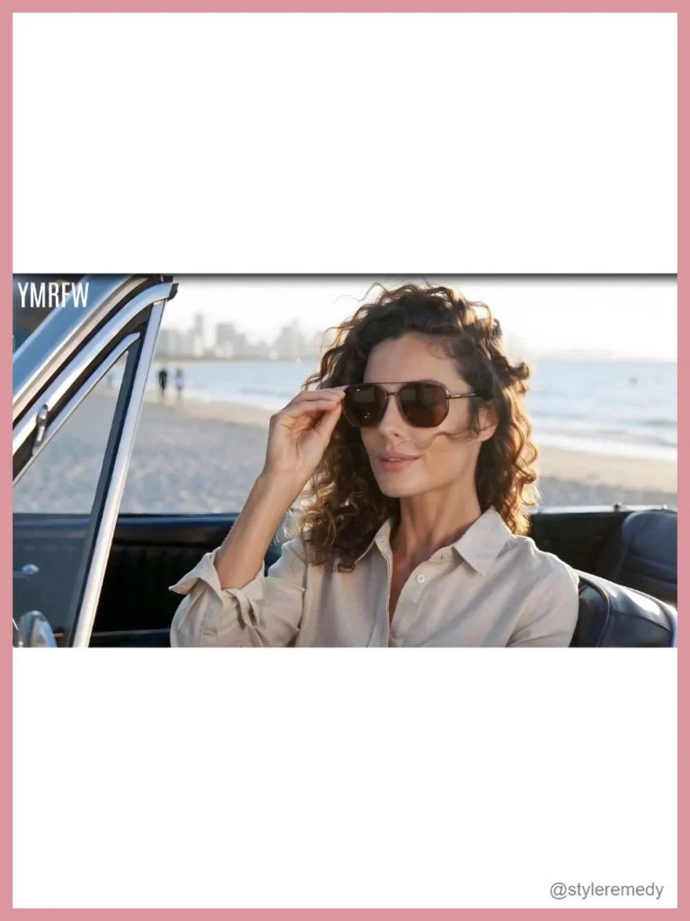 Retro Metal Frame Polarized Aviator Sunglasses UV400 Protection